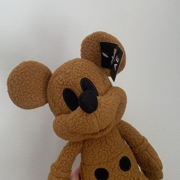 Limited Edition Disney x AE Monochromatic Mickey Mouse in a Teddy Fabric - Picture 9 of 11